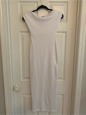zara white bodycon dress , Dress